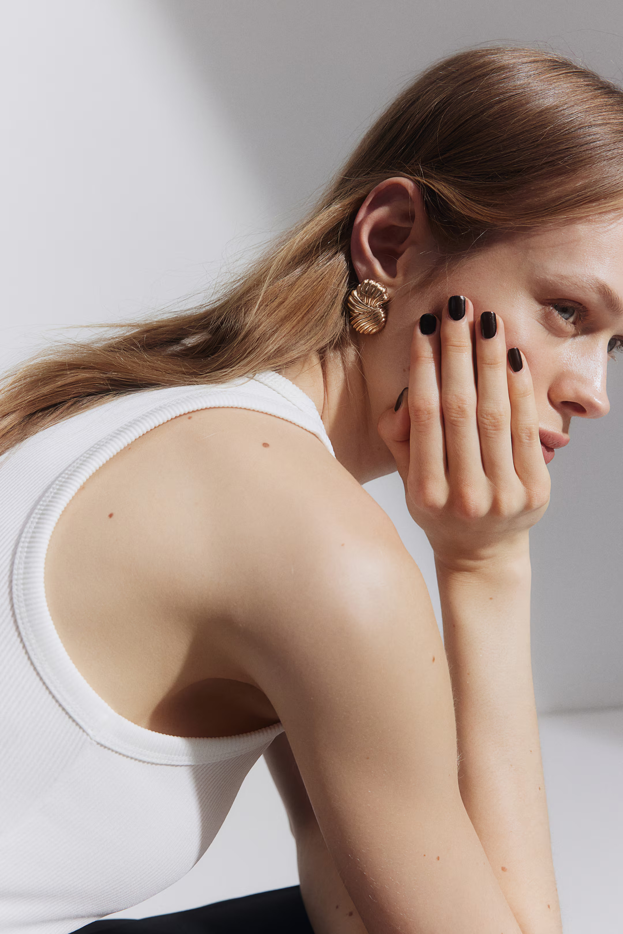 Fluted earrings | H&M (UK, MY, IN, SG, PH, TW, HK)