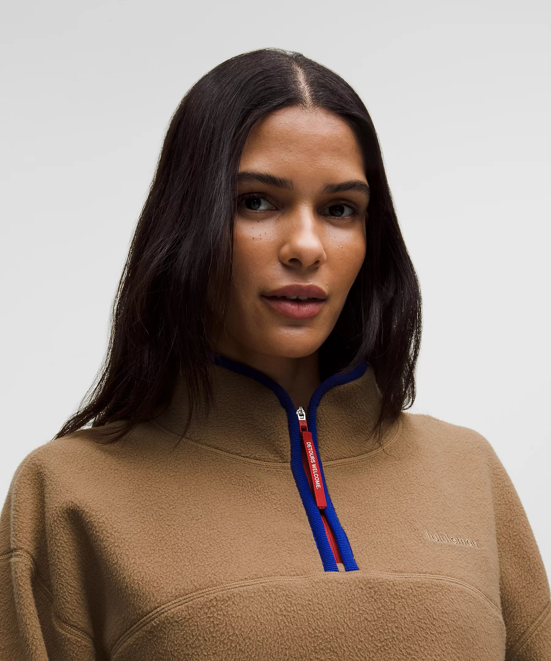 Tumbled Fleece Half-Zip Jacket | Lululemon (US)