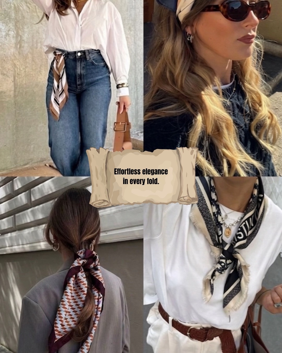 Effortless elegance, styled your way ✨ the scarf detail that instantly elevates any outfit—chic, timeless, and so easy.

Shop the look now 🤍

#LTKstyle #LTKfashion #LTKaccessories #LTKtrend #LTKfinds #LTKunder50  
#AmazonFashion #AmazonFinds #AmazonStyle #AmazonAccessories #AmazonMustHaves
