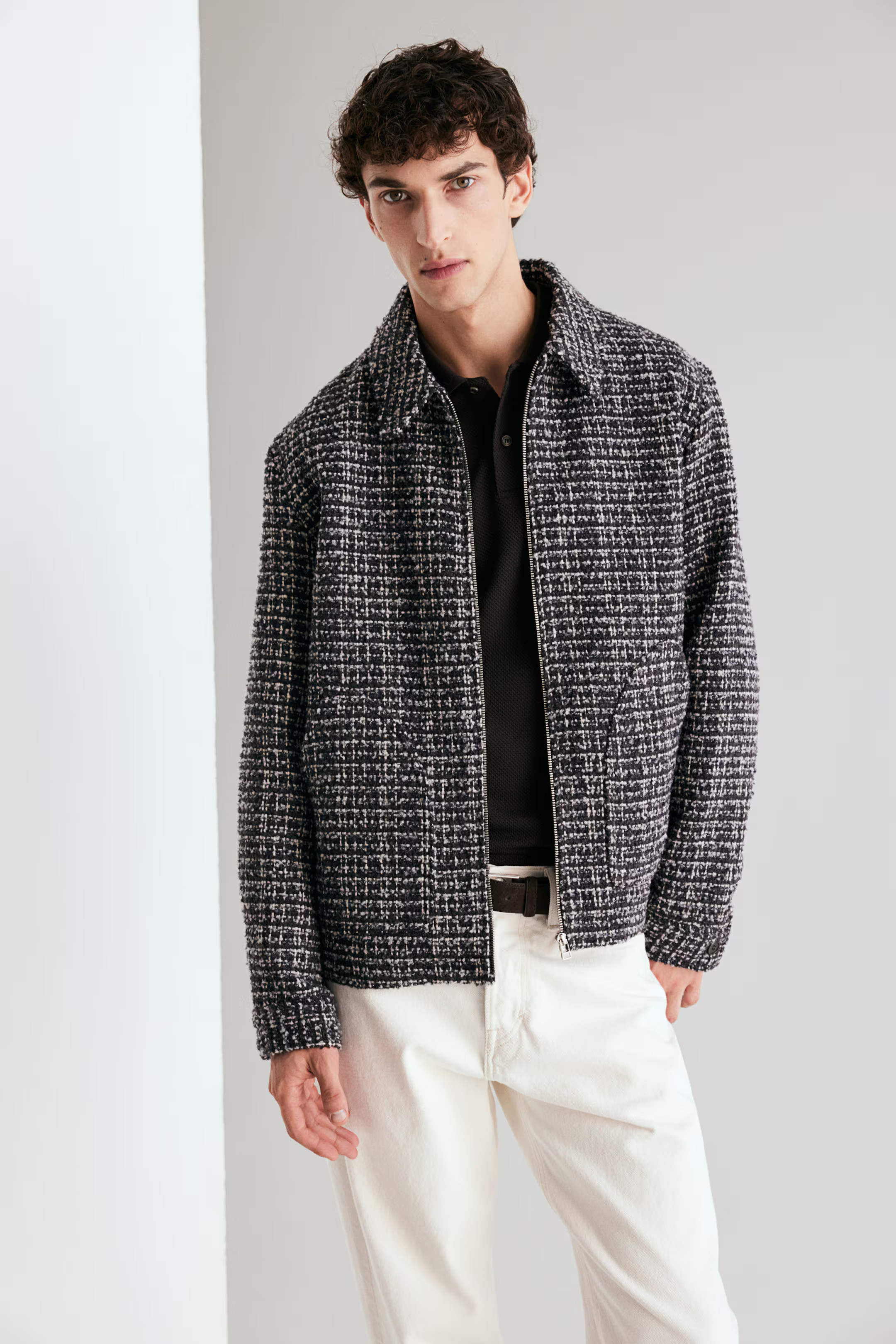 Regular Fit Tweed overshirt | H&M (US + CA)