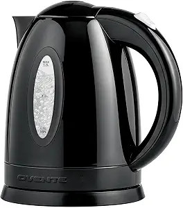 OVENTE 1.7L Electric Kettle with 1100W Fast Boiling Water, Black KP72B | Best For Coffee or Tea, ... | Amazon (US)