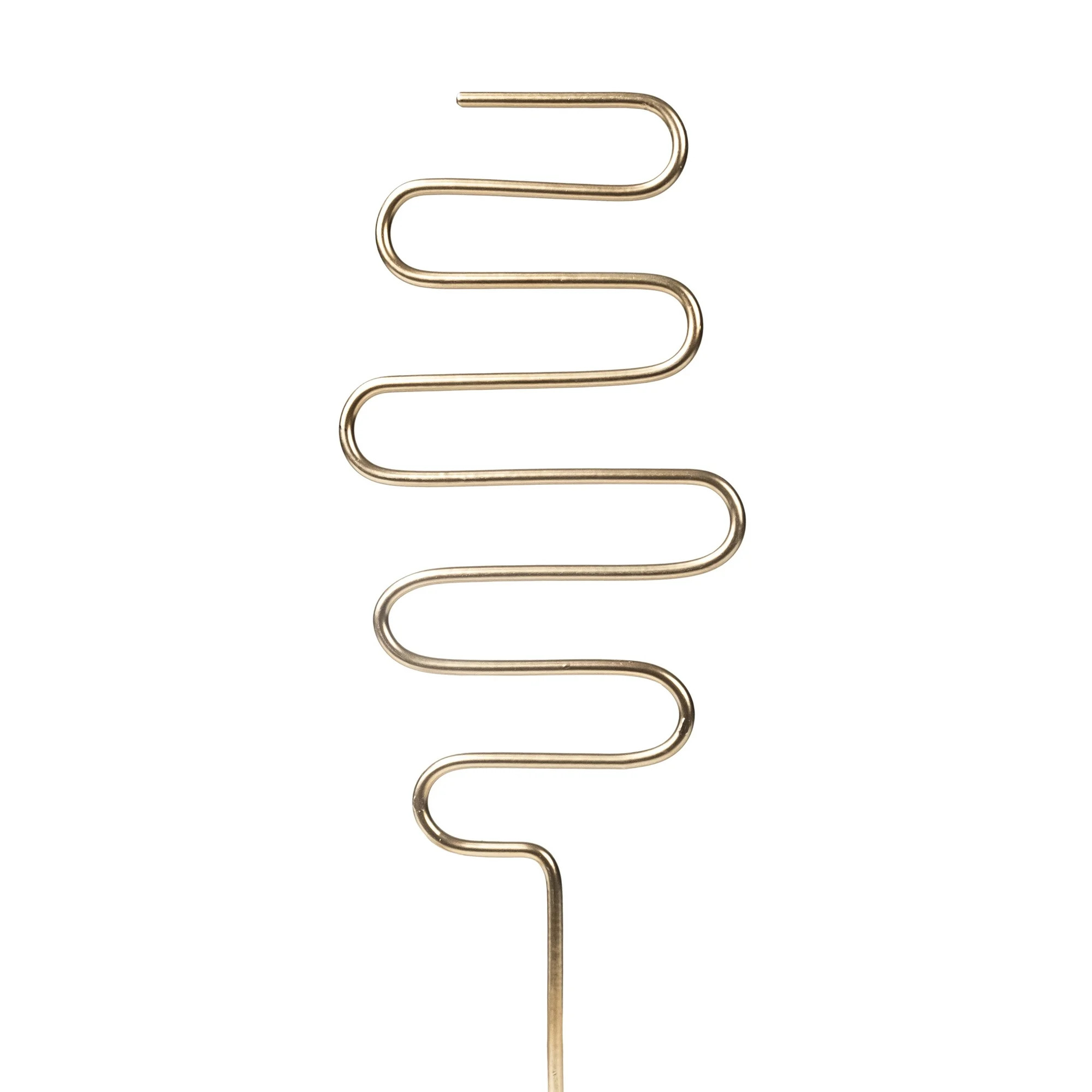 Better Homes & Gardens 2PK Golden Metal Plant Stake, Set of 2, 13in Height | Walmart (US)