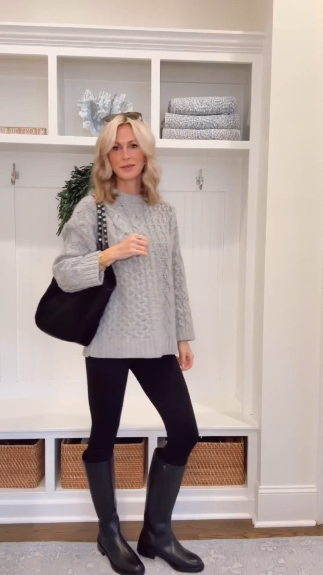 OOTD for a winter day! Keeping it chic and simple with legging and boots! 

#LTKdayinmylife #LTKootd