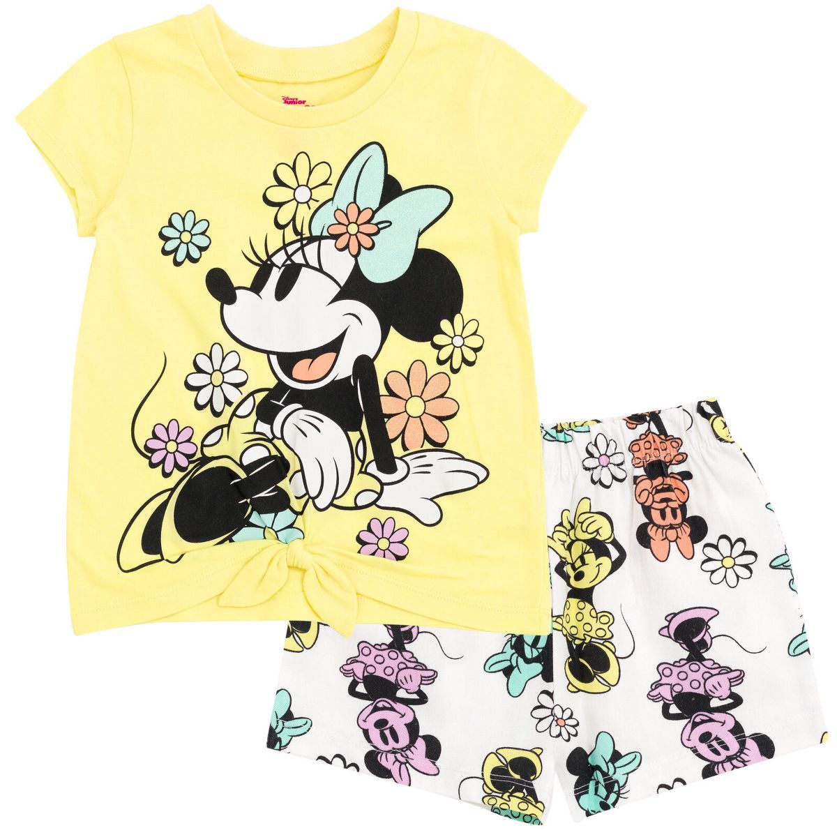 Disney Minnie Mouse T-Shirt and Shorts Outfit Set Infant to Little Kid | Target