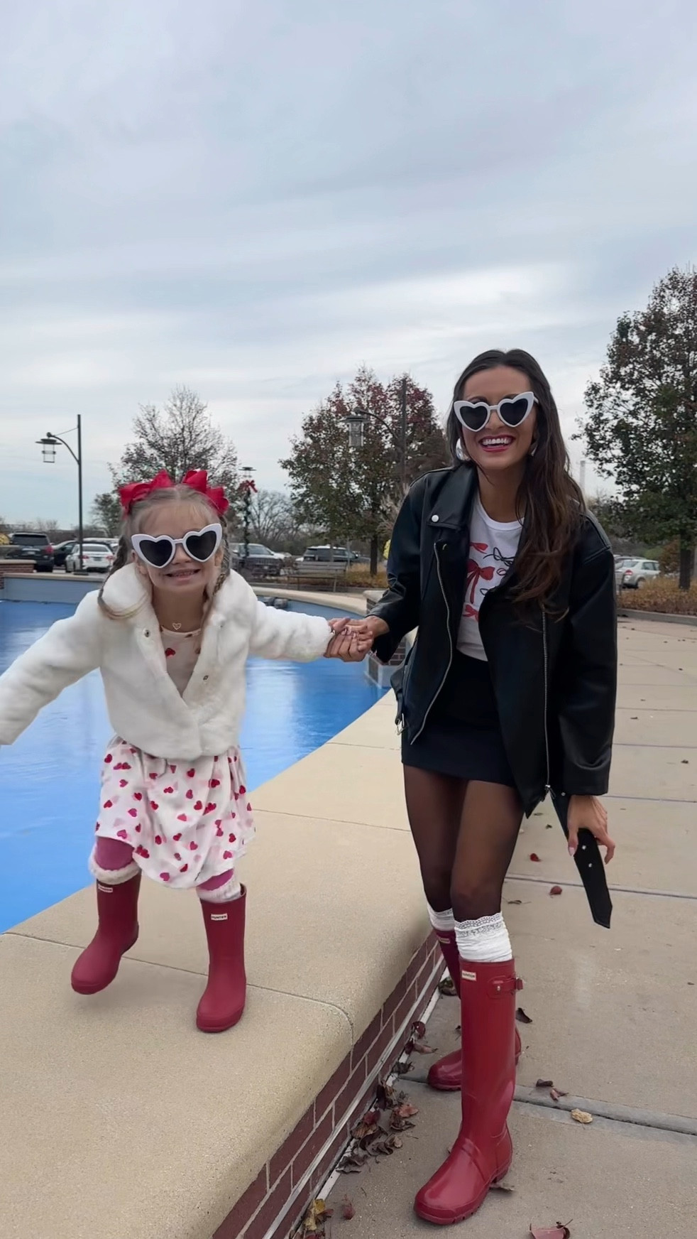 Matching red boots ❤️

#LTKFamily #LTKWatchNow #LTKStyleTip