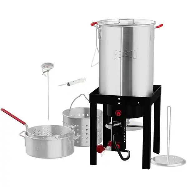 FEASTO 30 QT Turkey Fryer and 10 QT Fish Fryer Set | Bed Bath & Beyond
