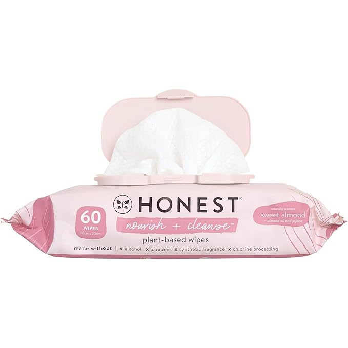 The Honest Company Nourish and Cleanse Naturally Scented Wipes, Cleansing Multi-Tasking, 99% Wate... | Amazon (US)