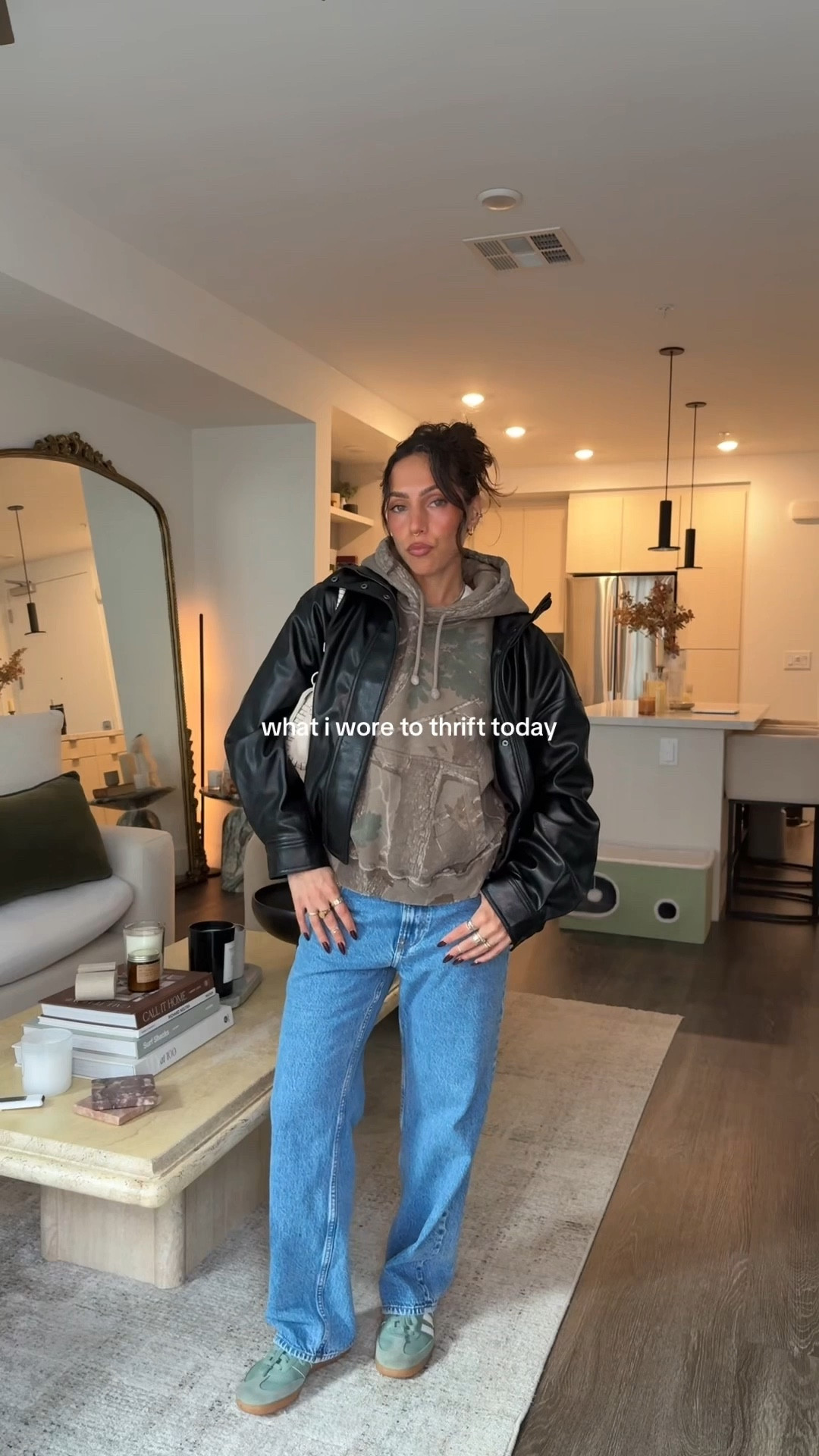 what I wore to thrift today 🖤

#LTKootd #LTKPetite