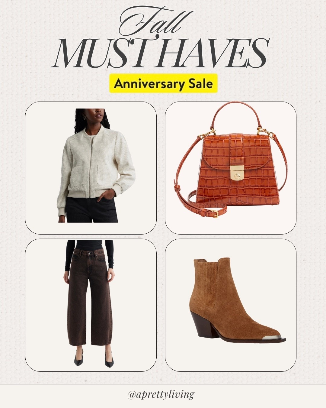 A few of my Fall favorites from the Nordstrom Anniversary Sale. 








#nordstromanniversarysale #sale #fallfashion #boots #handbag #jeans

#LTKootd #LTKSaleAlert #LTKPetite