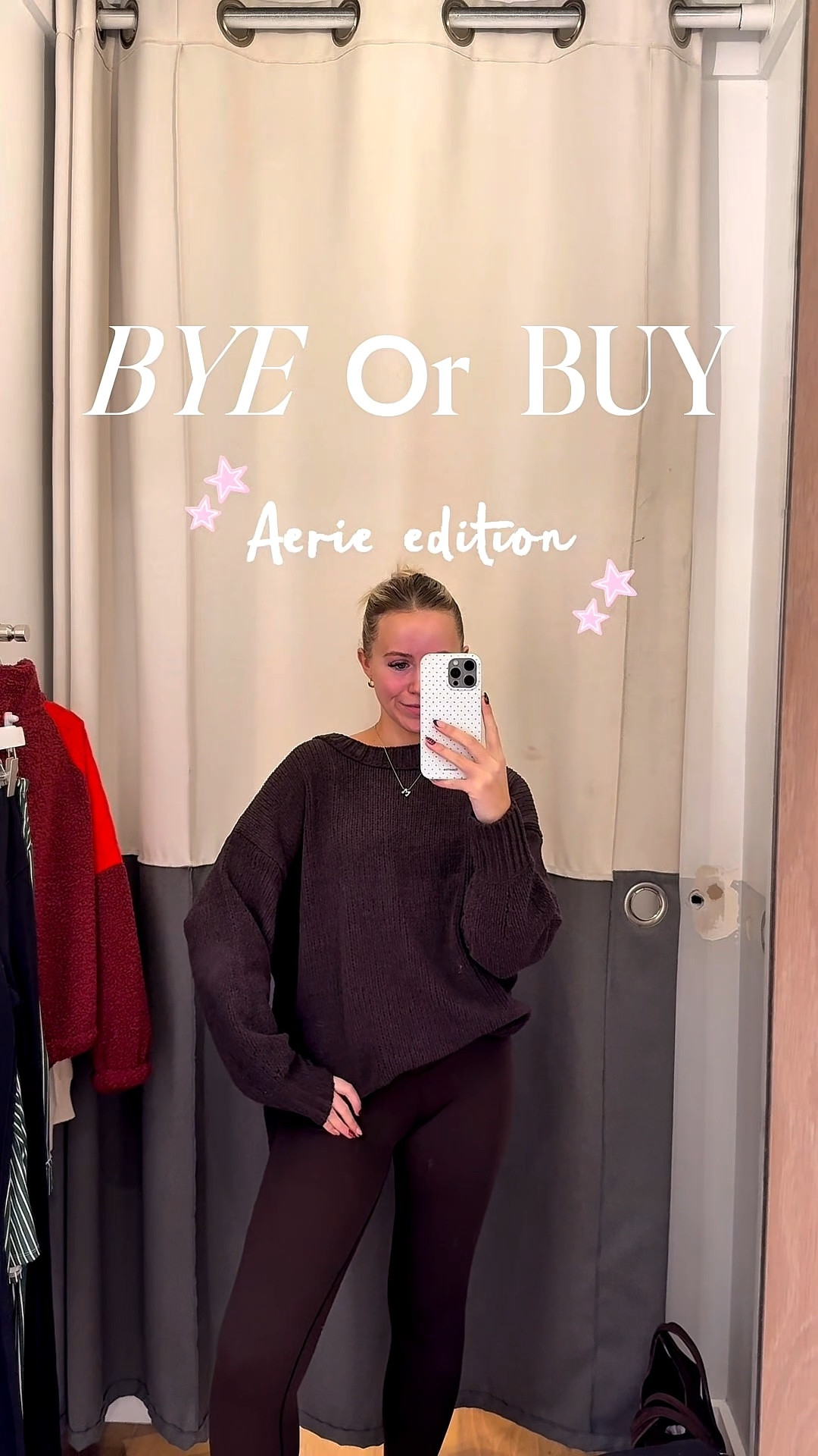 Bye or BUY!! Here’s my recent haul from Aerie 
All size small or XS 


#LTKvlog #LTKootd #LTKGiftGuide