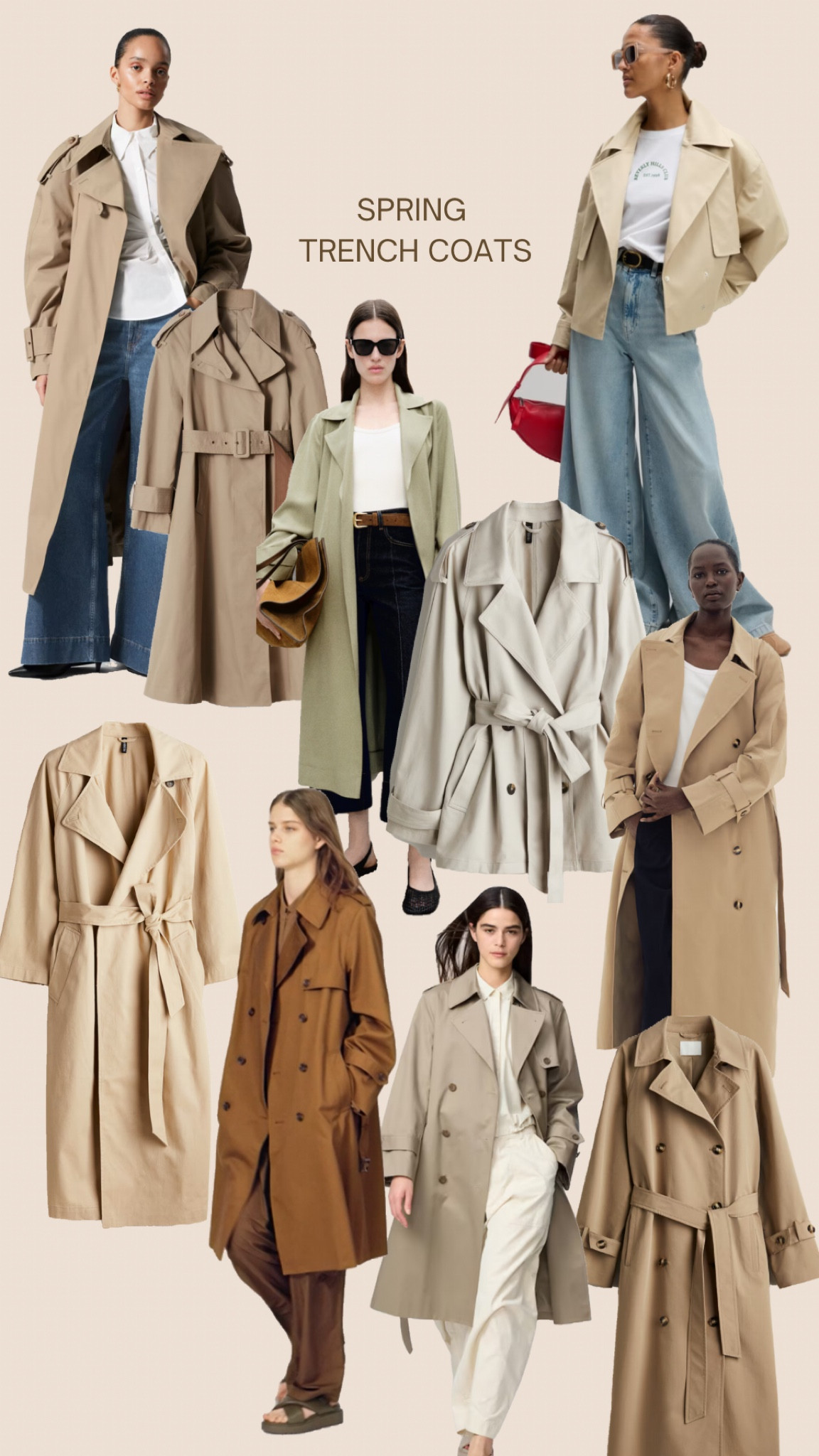 Trench coat season is go. I always crave a new spring trench at this time of the year for the transitional period, but I shopped my own wardrobe instead. These are my go-to trench coat styles - Classic, Midi and Oversized. (There’s a cropped one in my collection too, bought in the autumn, but I didn’t grab it as much as I thought I would. Hoping to get more wear out of it this season!) 

The simplest spring addition you’ll actually wear now to tackle the inbetweeny transeasonal weather. They go with everything and are the one buy you know will never date. 

#LTKspring #LTKeurope #LTKuk