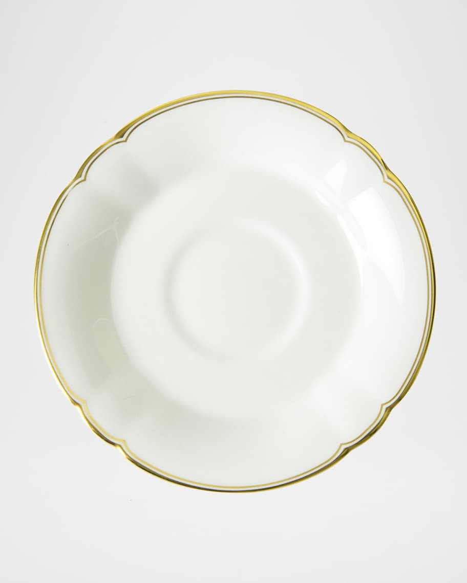 Royal Crown Derby Chelsea Duet Tea Saucer | Neiman Marcus
