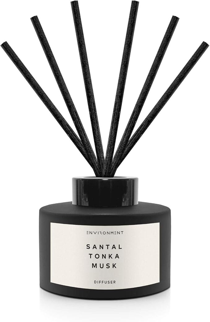 Environment Inspired by LL Santal 200ml Reed Diffuser (Santal | Tonka | Musk) Black | Amazon (US)
