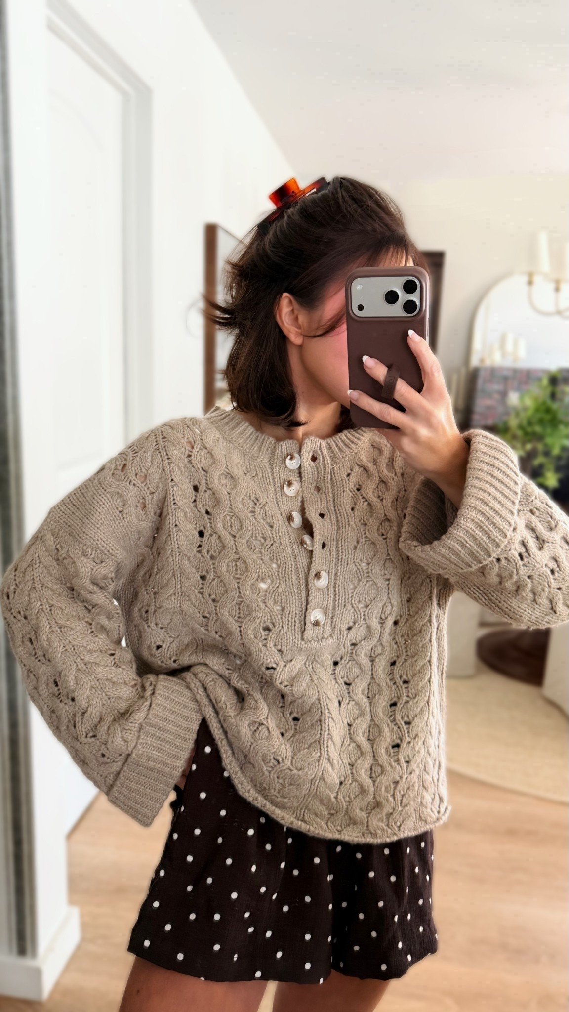 Tank in a medium 
Sweater  I’m a small
Shorts if in between sizes go up.
Sandals true to size 


This cozy neutral look is such an easy win—soft cable-knit sweater + lightweight shorts for lounging, errands, or casual days at home. Both are affordable Target & Amazon finds and true everyday staples.

#targetstyle #amazon @target @Amazon

#LTKFindsUnder100 #LTKPetite #LTKFindsUnder50