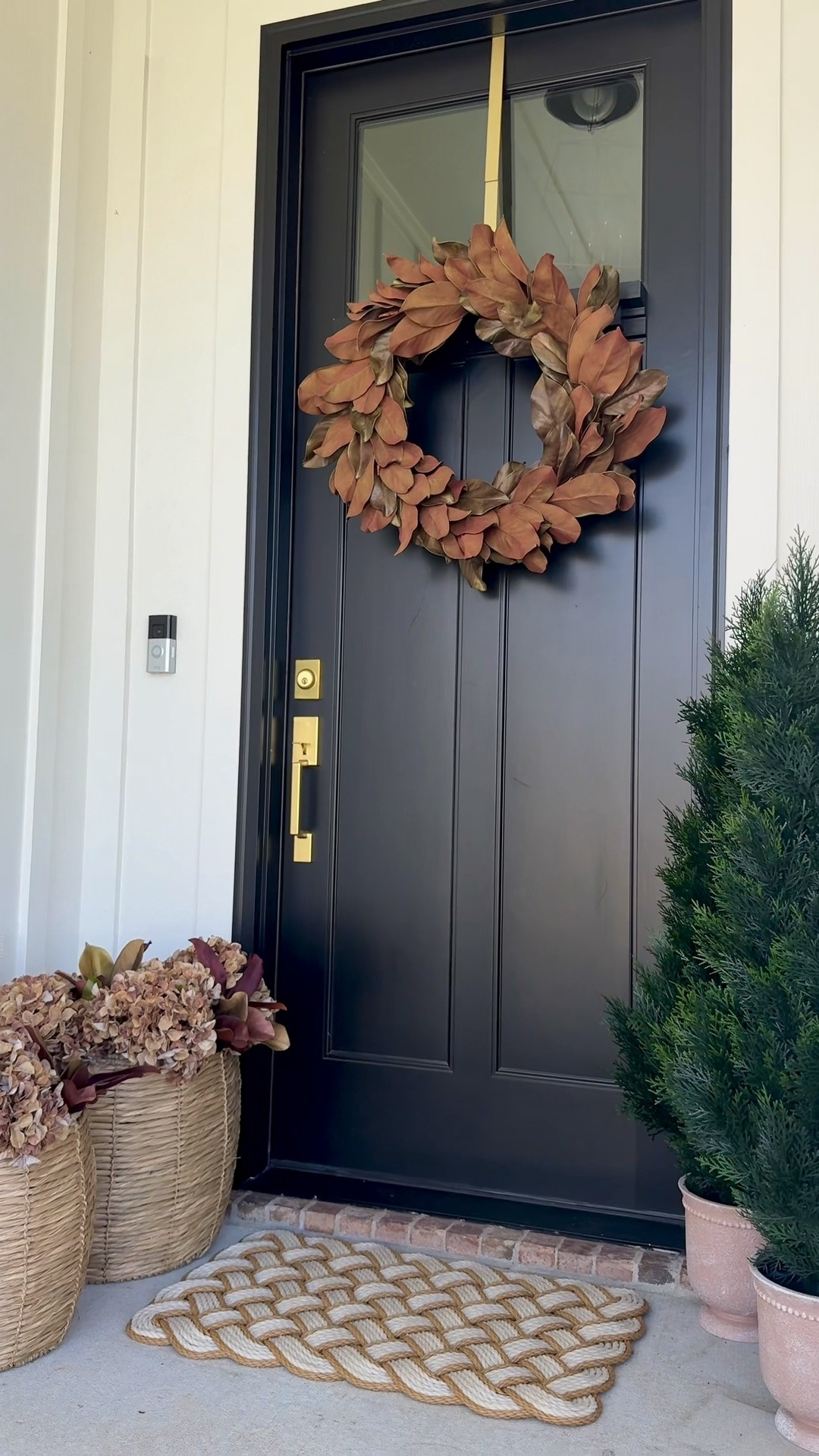 Styling our front porch for fall 🍂 A few simple touches — cozy layers, warm tones, and seasonal details — make the whole entrance feel welcoming for the season. Sharing everything we used to get the look here!

#LTKHome #LTKSaleAlert #LTKSeasonal
