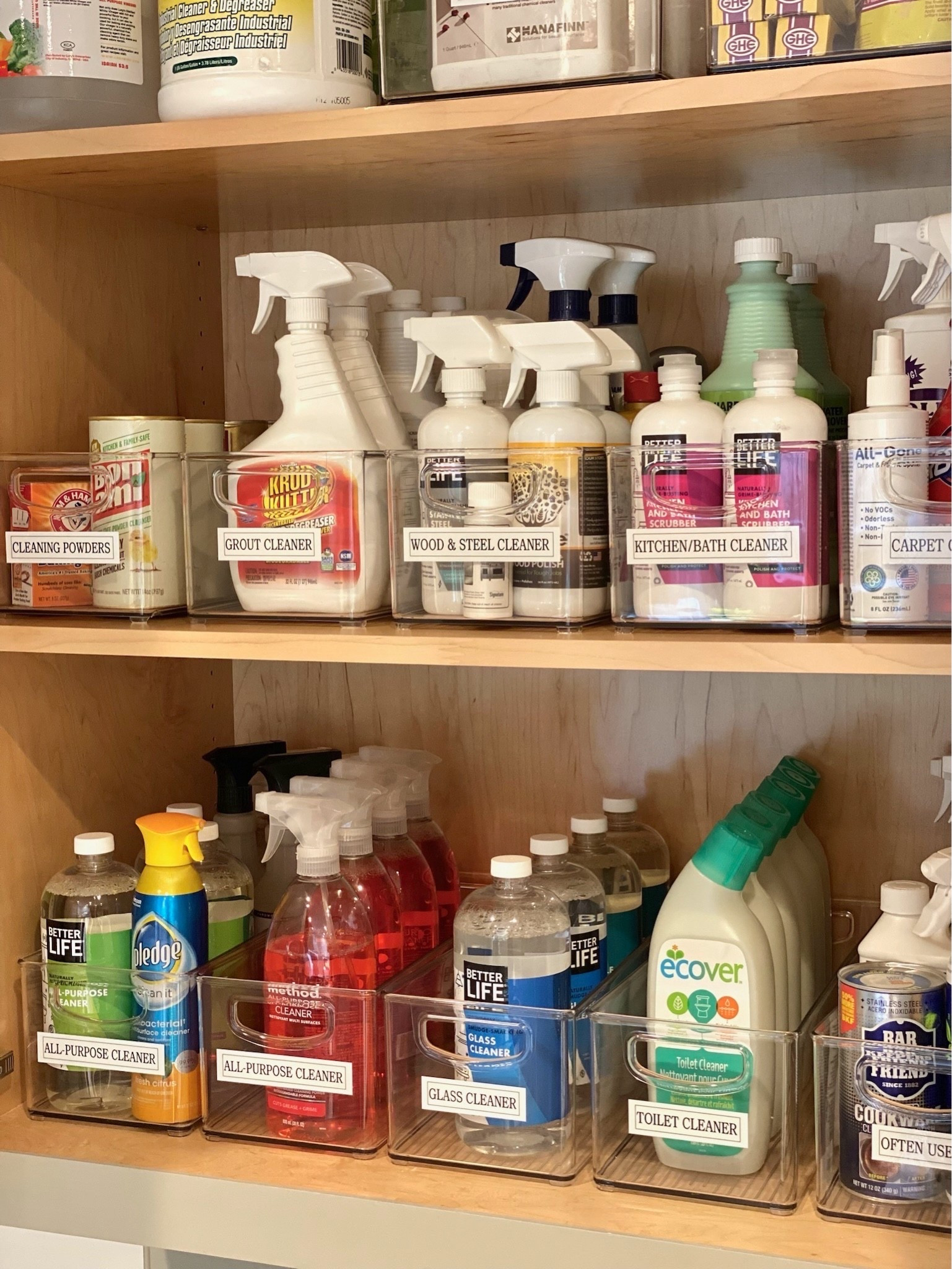 Cleaning supplies need love too.

#LTKHome