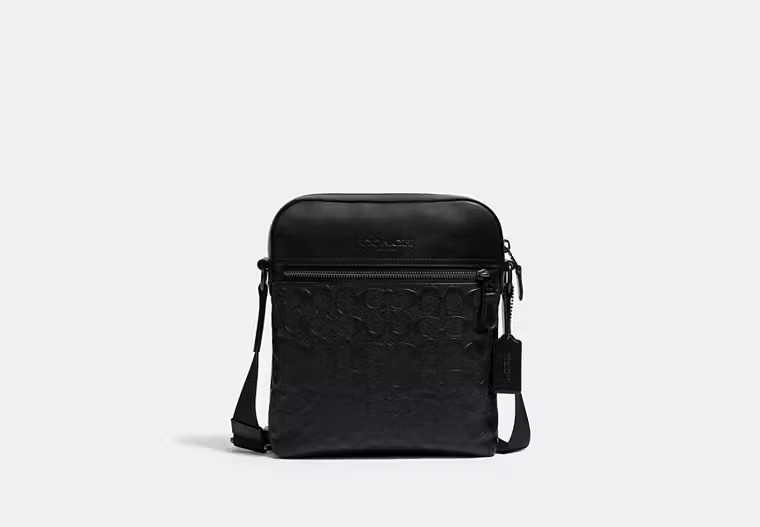 Houston Flight Bag In Signature Leather | Coach Outlet US