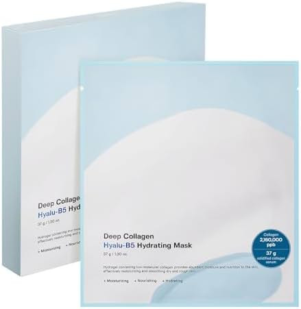 SUNGBOON EDITOR Deep Collagen Hyalu-B5 Overnight Mask 37gx4ea | Real Collagen Face Mask with Hyal... | Amazon (US)