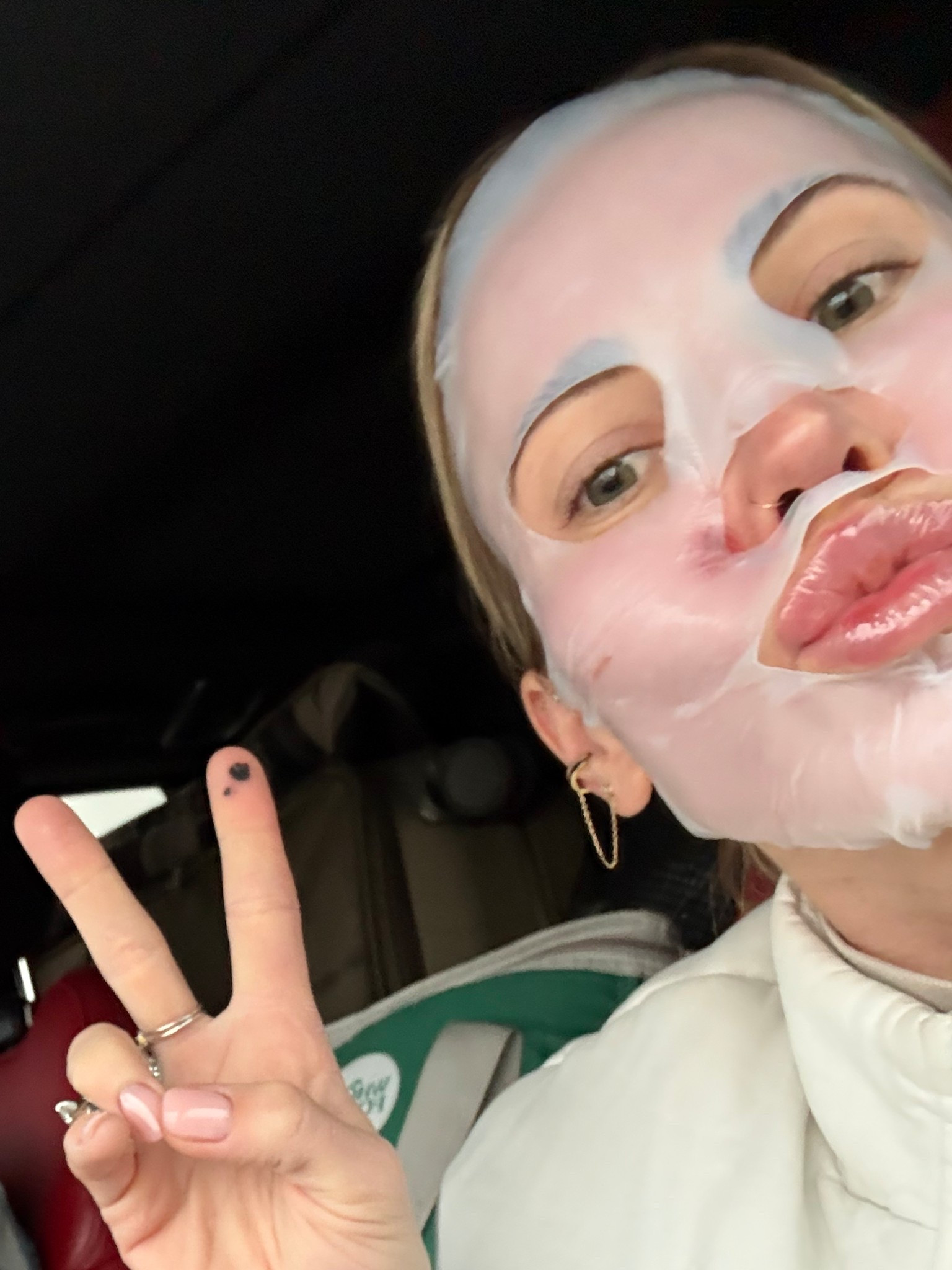 Todays hydration mask #skincare #facemask #acne #winterskin