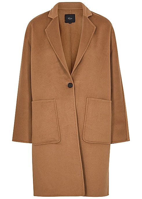 Everest camel wool-blend coat | Harvey Nichols (Global)