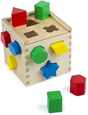 Melissa & Doug Shape Sorting Cube | Amazon (US)