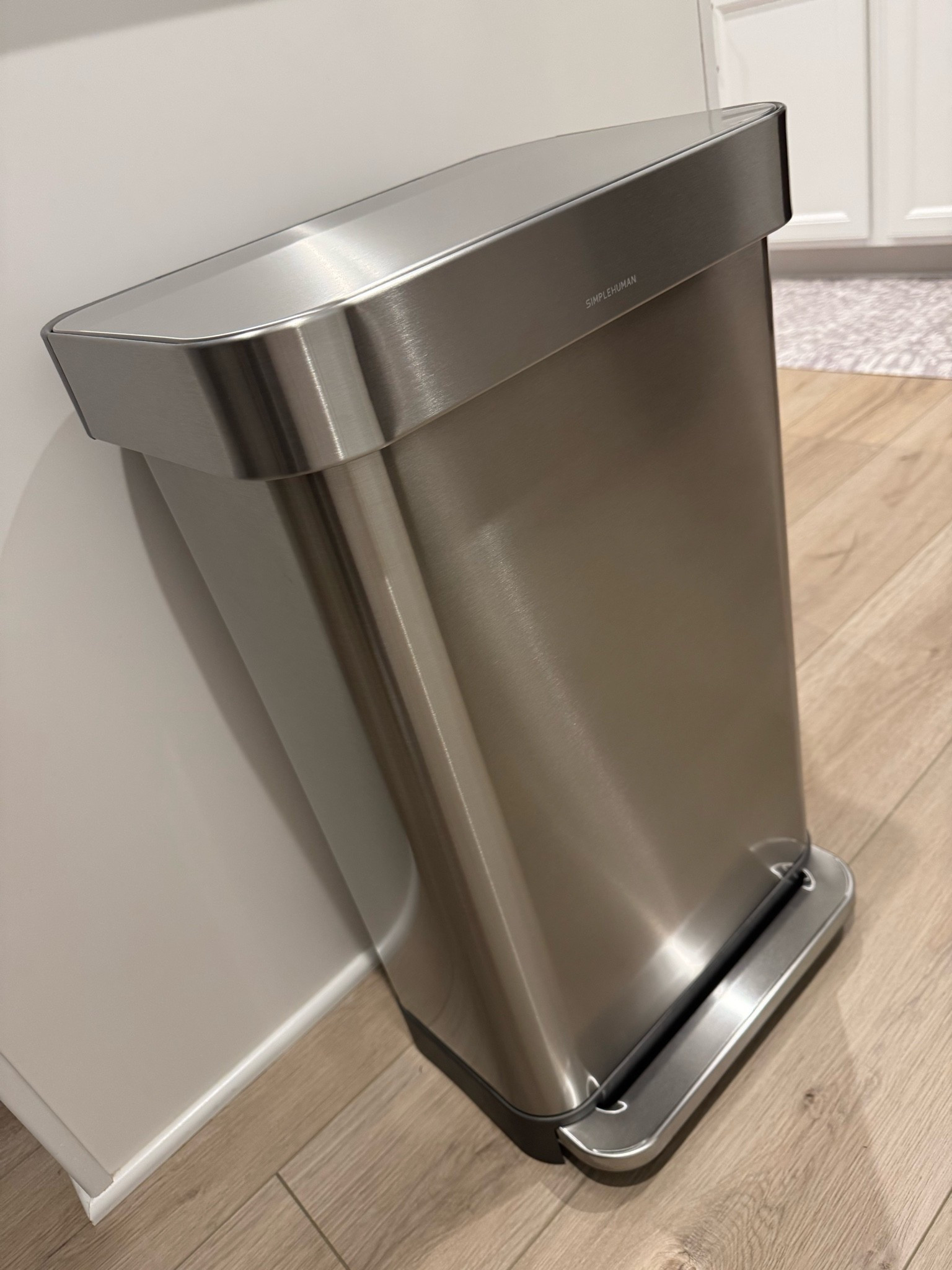 Trash can, simple human trash, kitchen

#LTKdayinmylife #LTKSaleAlert #LTKHome
