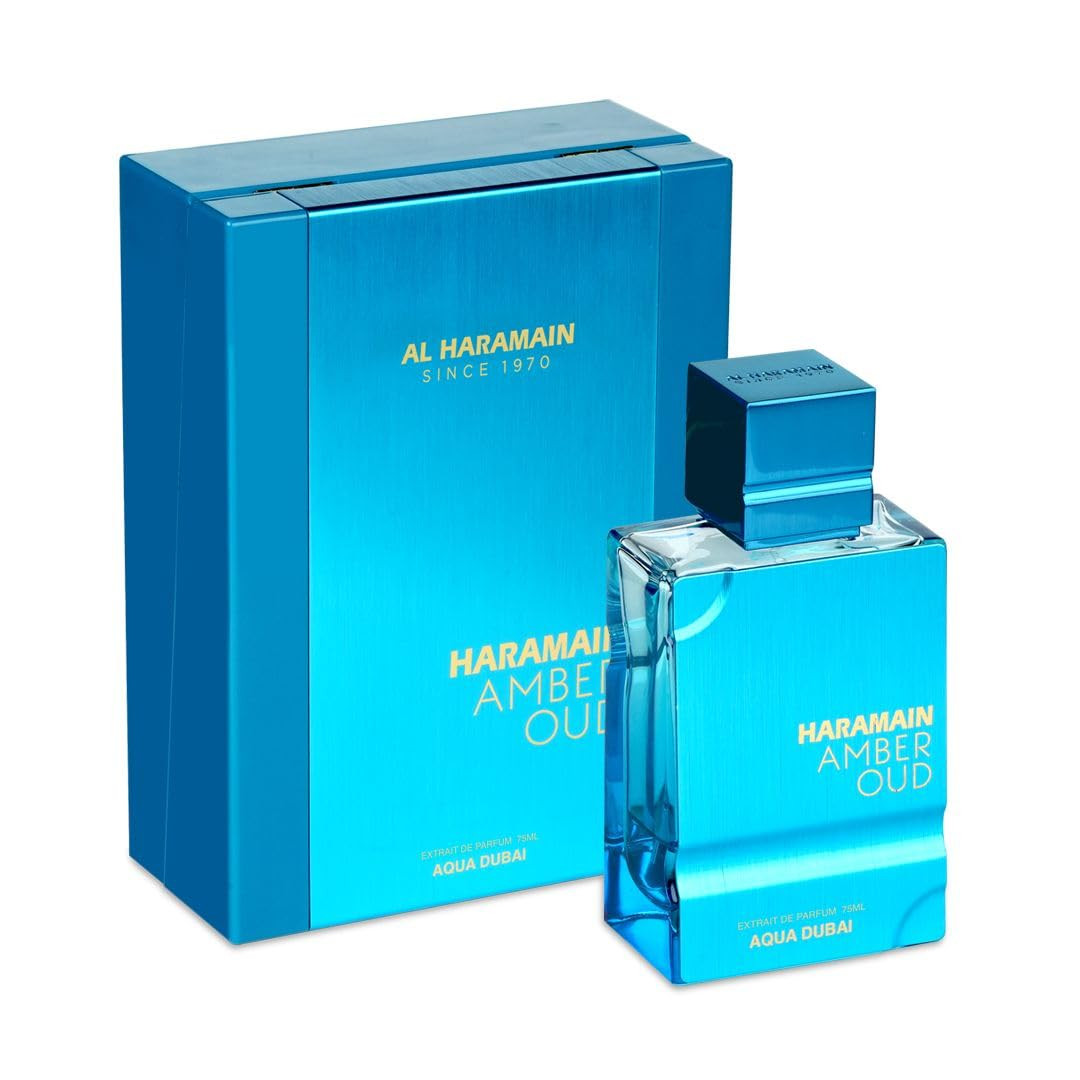 Al Haramain Amber Oud Aqua Dubai Extrait De Parfum Spray 75ml (2.5 oz) - Exotic Fragrance with Be... | Amazon (US)