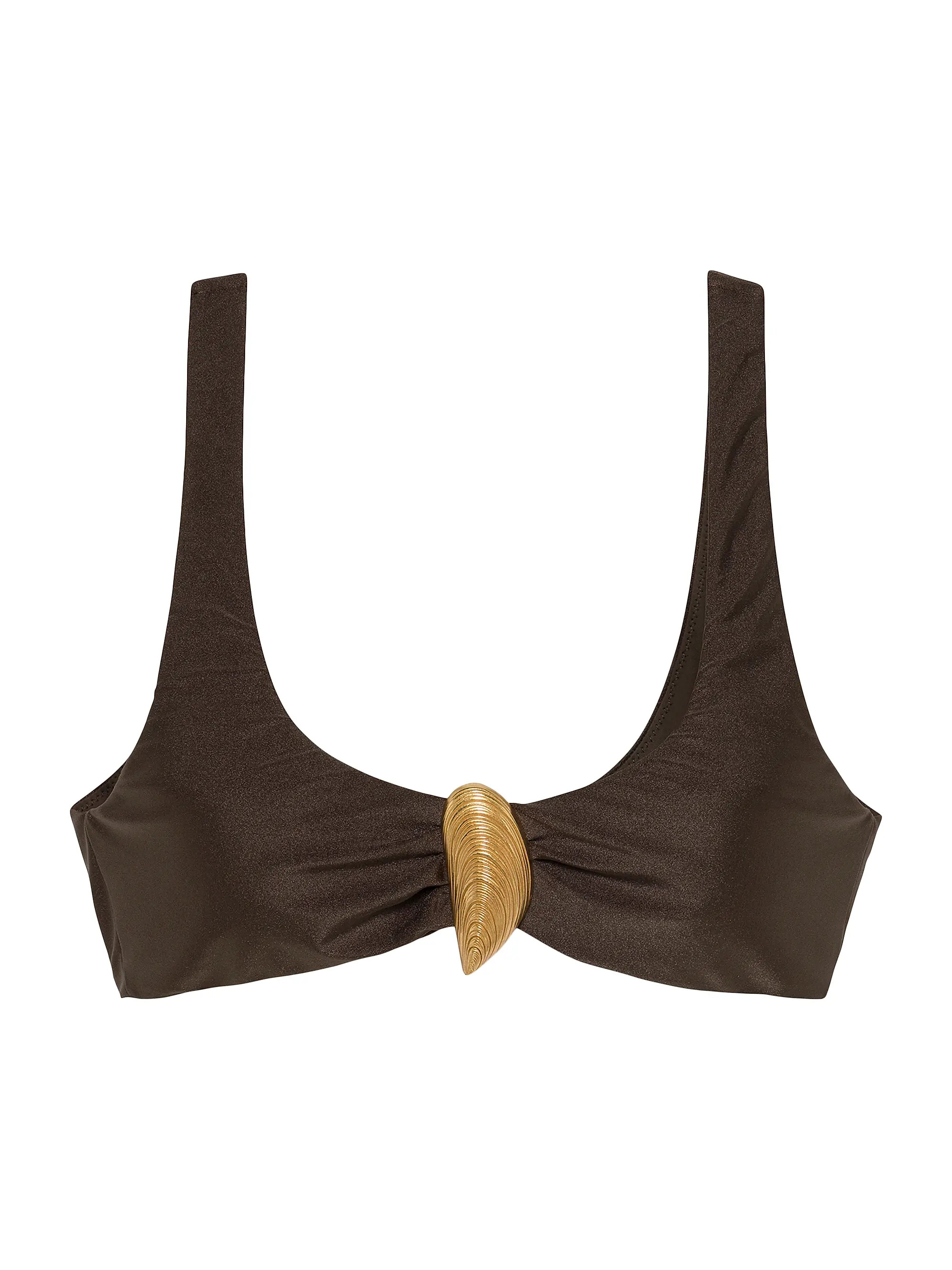Veyra Shell Bikini Top | Saks Fifth Avenue