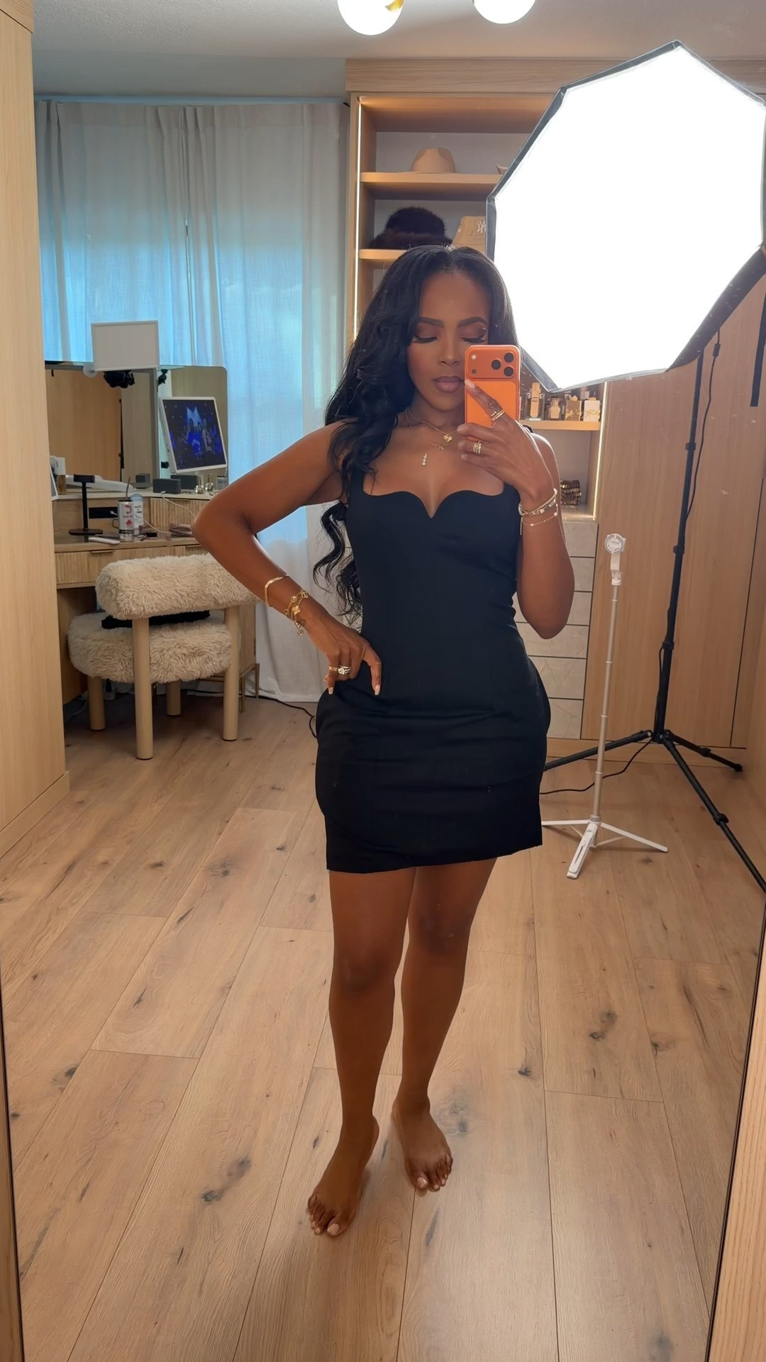 A little black dress that does *everything* — this @Express sweetheart-neck mini is sleek, sculpting, and effortlessly feminine. The structured bodice and clean silhouette create that perfect curve-hugging moment without feeling overdone, making it an instant go-to for nights out.

Perfect for birthday dinners, cocktail nights, holiday parties, and any event where you want a polished but bold LBD moment.

📏 Sizing: Dress wearing size Small  
📐 Measurements: 5'4", 138 lbs, 34D bust, 27" waist, 40" hips  

Favorite to revisit later — all pieces are linked for easy shopping.

Featuring elevated evening basics, Express mini dresses, sweetheart necklines, going-out outfits, little black dress styling, and chic party-ready winter looks.

Follow me on Instagram and YouTube @kirasfashionfinds  

#LTKgrwm #LTKootd