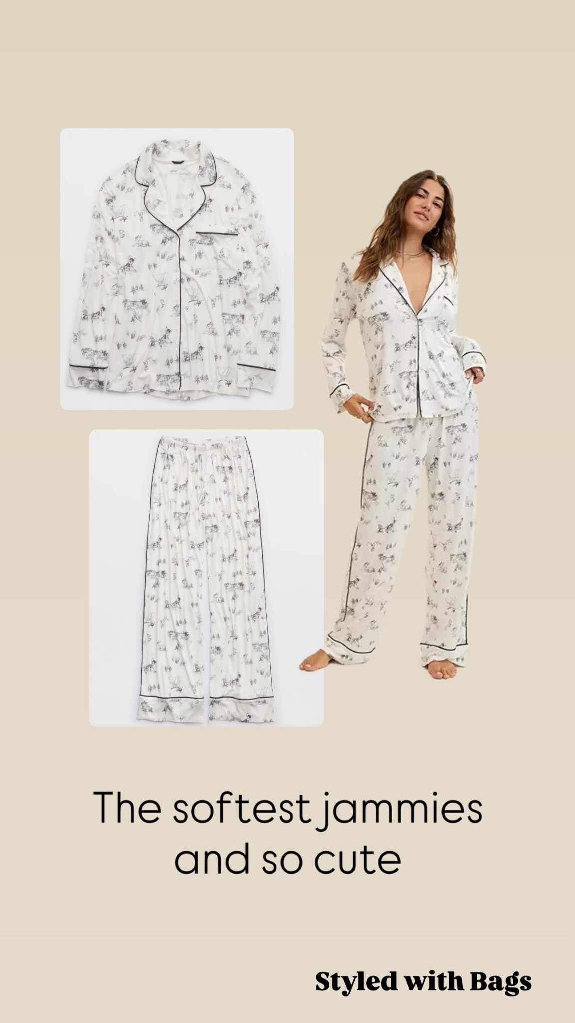 The cutest pajama set and the softest material!  

Cyber sale, pajamas, pajama set, women’s cute pajama set, women’s winter pajama set, long sleeve pajama set for women, disney lovers pajama set, women’s pajama set at aerie, women’s super comfy lounge set  #pajama #loungeset

#LTKselfcare #LTKCyberWeek #LTKGiftGuide #LTKSaleAlert