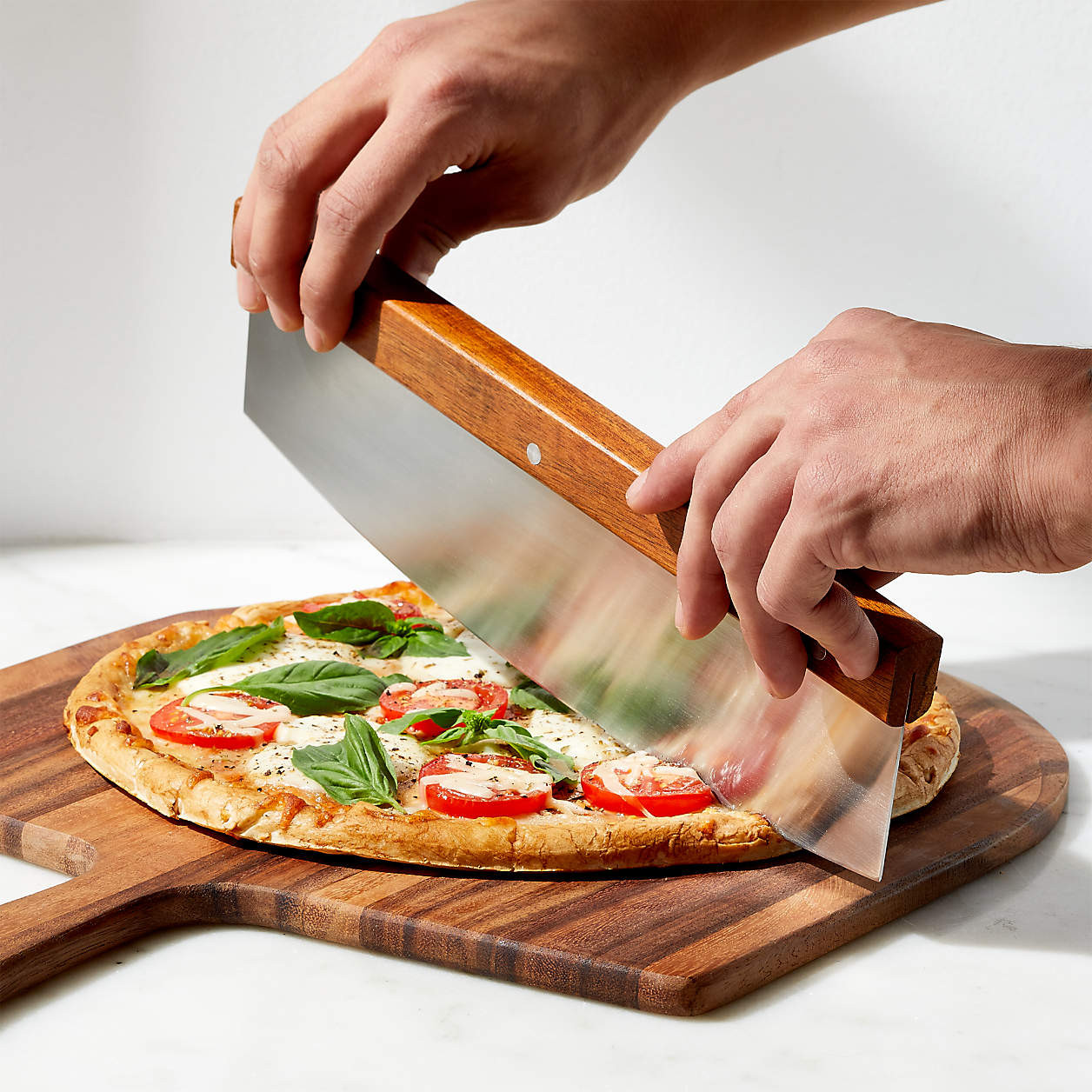 Rocker Pizza Cutter + Reviews | Crate & Barrel | Crate & Barrel