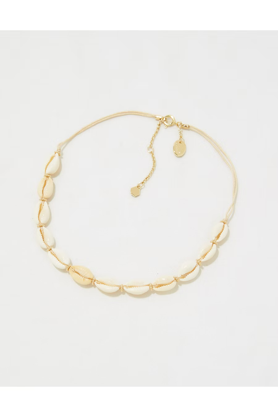 Aerie Puka Shell Choker Necklace Women's Cake Batter One Size | American Eagle Outfitters (US & CA)