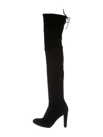 Stuart Weitzman Highland Suede Boots | The Real Real, Inc.
