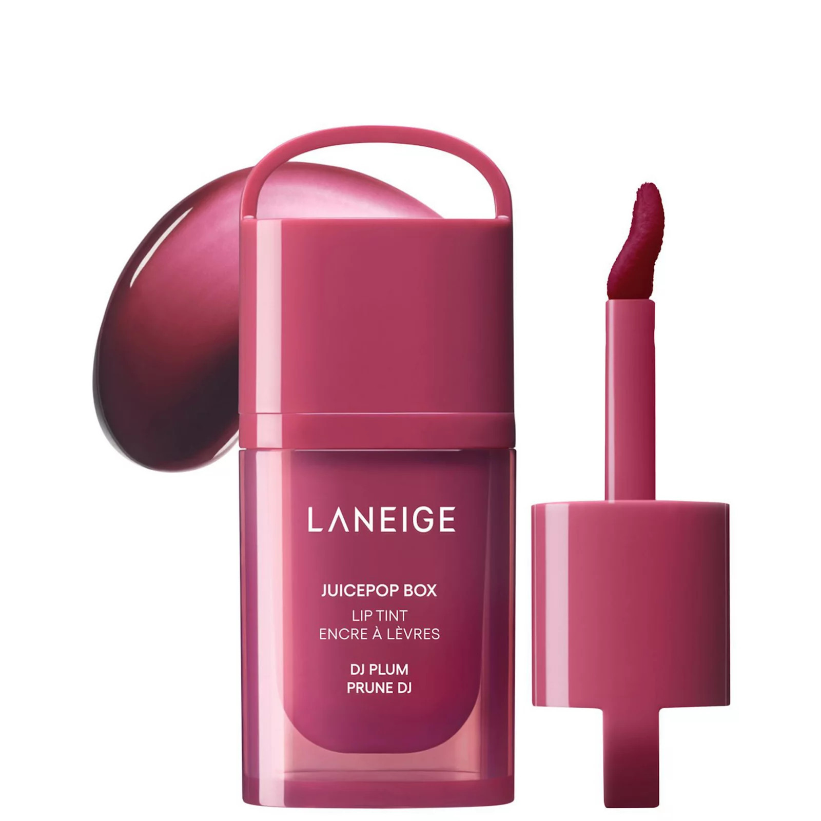 LANEIGE JuicePop Box Lip Oil Stain 12HR Hydrating Tint, Size: 0.16 FL Oz, Dj Purple | Kohl's