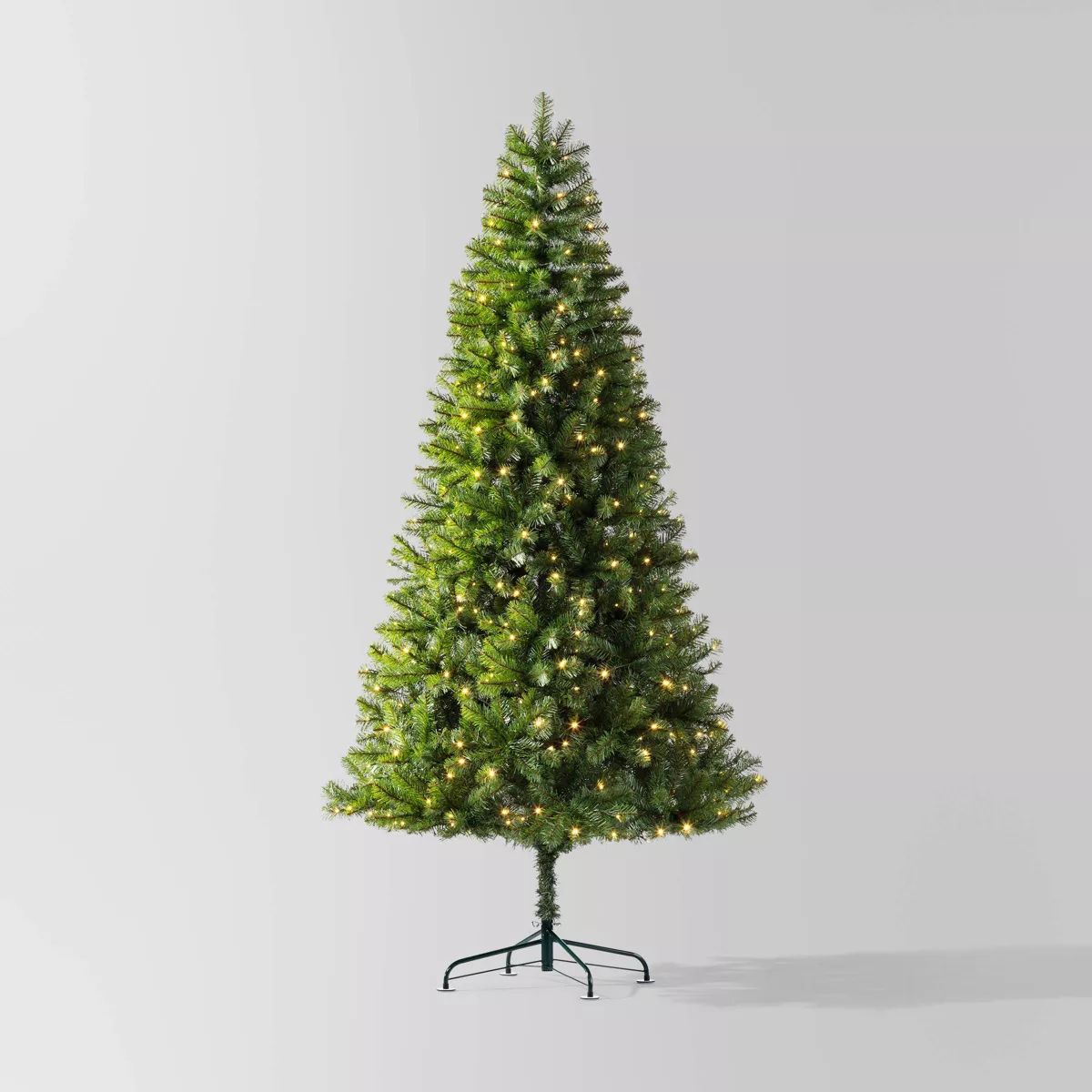 7.5' Pre-lit LED Alberta Spruce Artificial Christmas Tree Warm White Lights - Wondershop™ | Target
