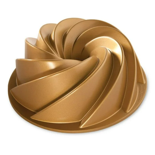 Nordic Ware Premier Gold Heritage Bundt Pan - Walmart.com | Walmart (US)