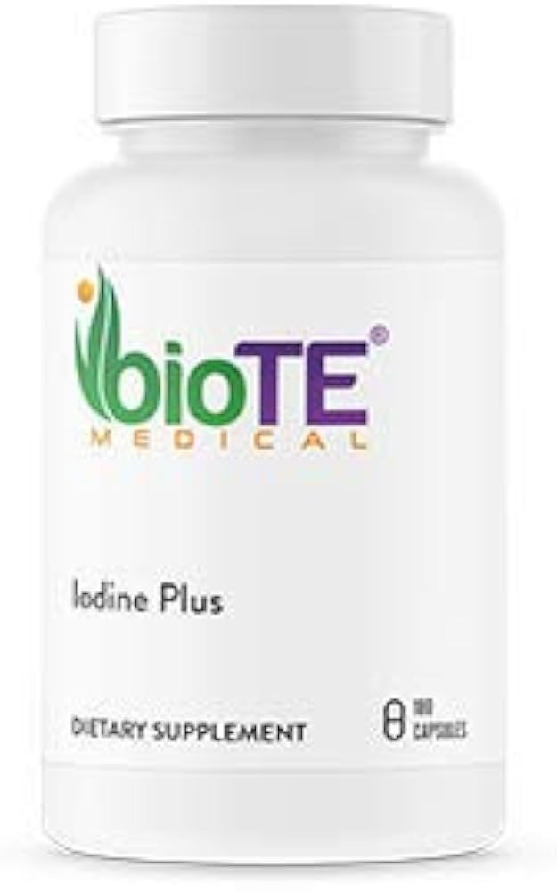 BioTE Medical - Iodine PLUS 12.5 mg, 180 Veggie Caps | Amazon (US)