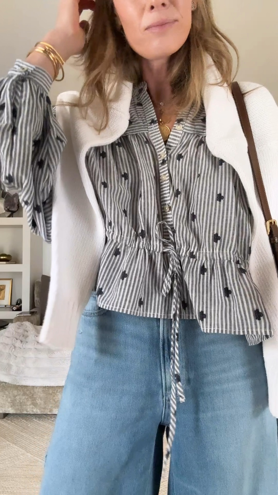 Easy blouse / wide leg denim / new VEJAS in chambray 💙