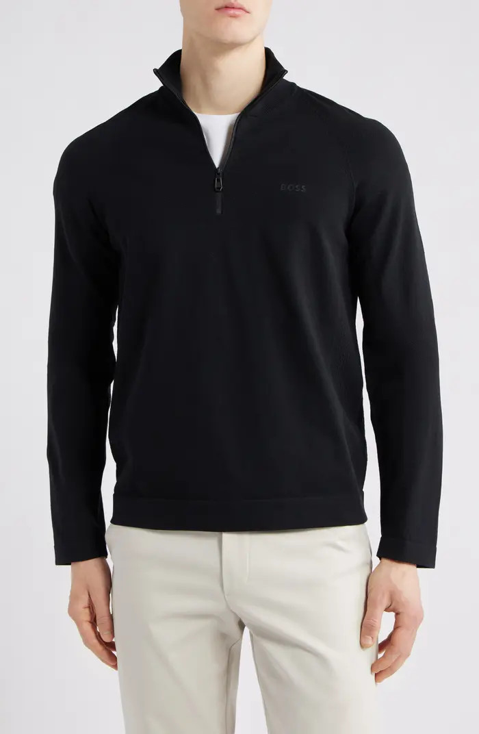 Seamless Tech Quarter Zip Stretch Sweatshirt | Nordstrom