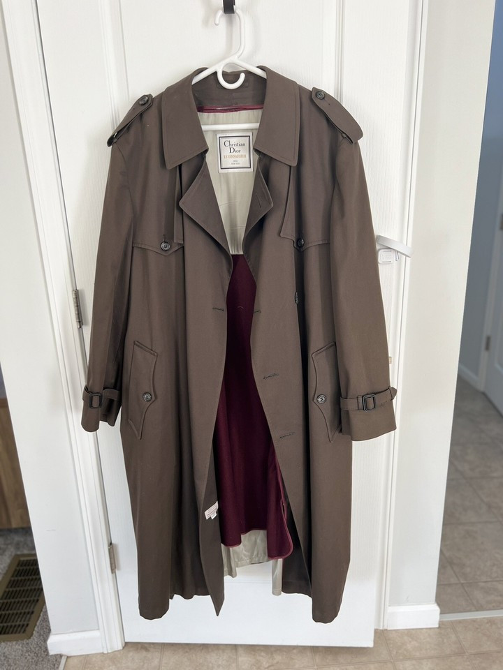 Vintage Christian Dior Le Connaisseur Trench Coat  | eBay | eBay US