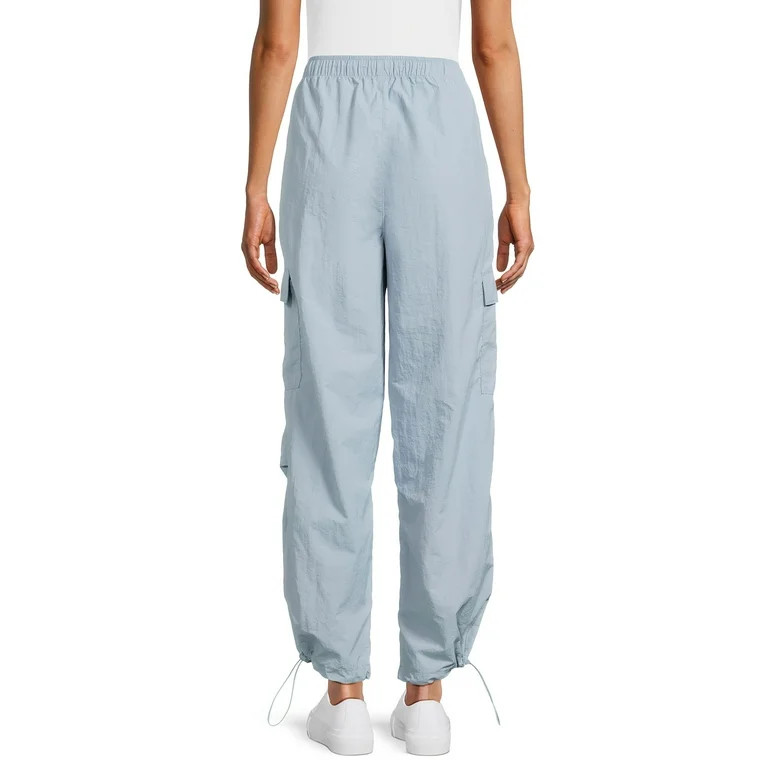 No Boundaries Juniors’ Parachute Pants, Sizes XS-XXXL, 29.5" Inseam | Walmart (US)