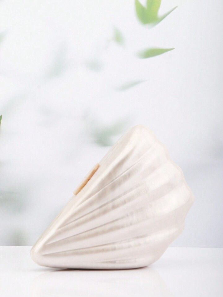 Women's Spring/Summer Clutch Crossbody Acrylic Shell Bag | SHEIN