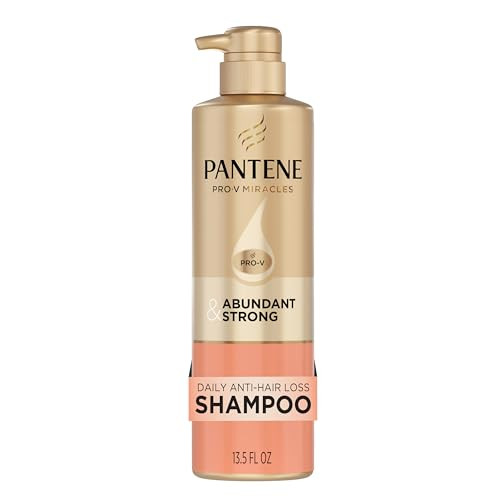 Pantene Abundant & Strong Shampoo, Strengthens Scalp's Hold on Hair Roots, 13.5 oz | Amazon (US)
