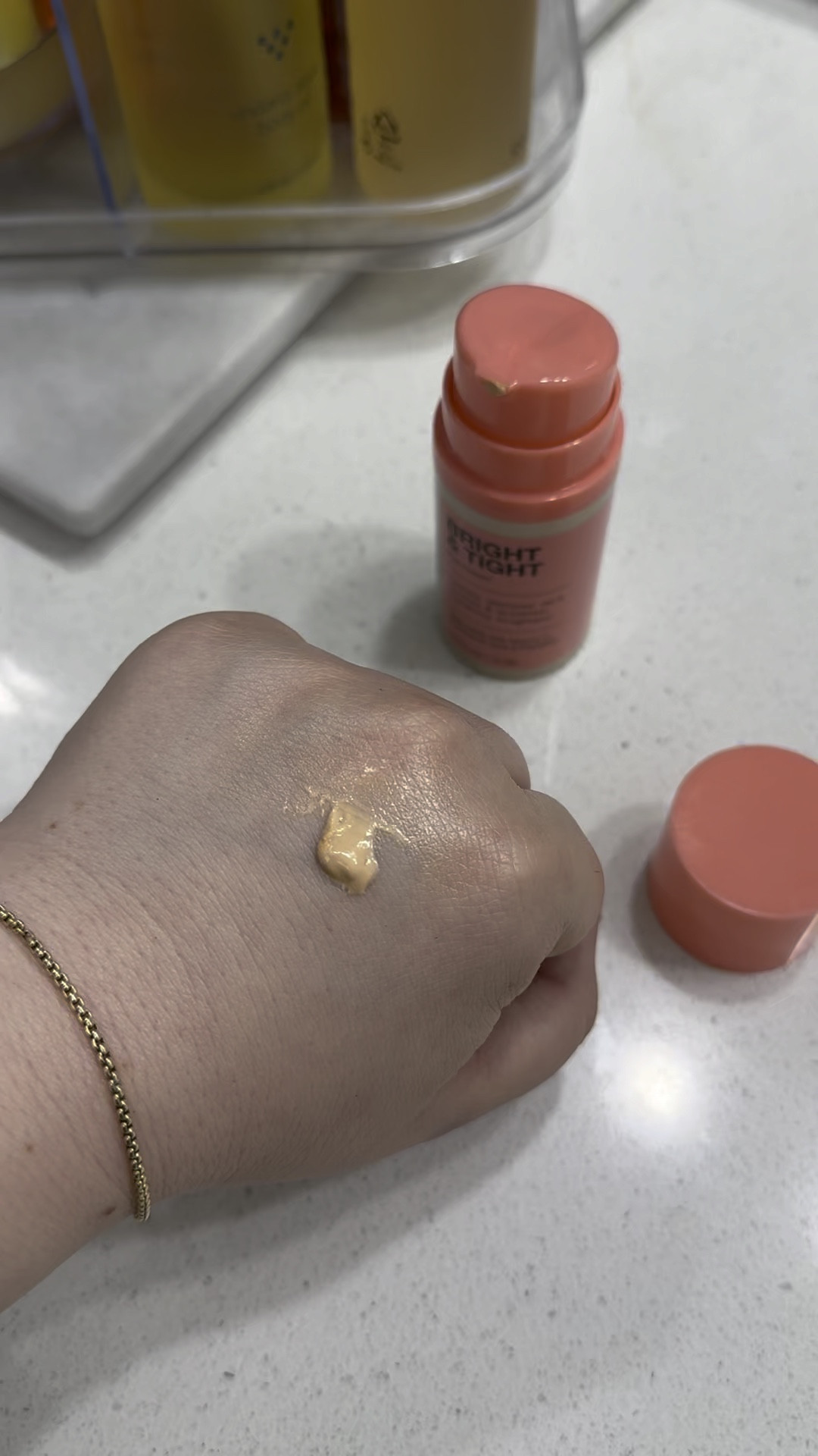 Obsessed with this clean & affordable  eye cream from InnBeauty Project! Covers dark circles & brightens. Not as thick as concealer  

#LTKbeauty #LTKfindsunder50 #LTKVideo