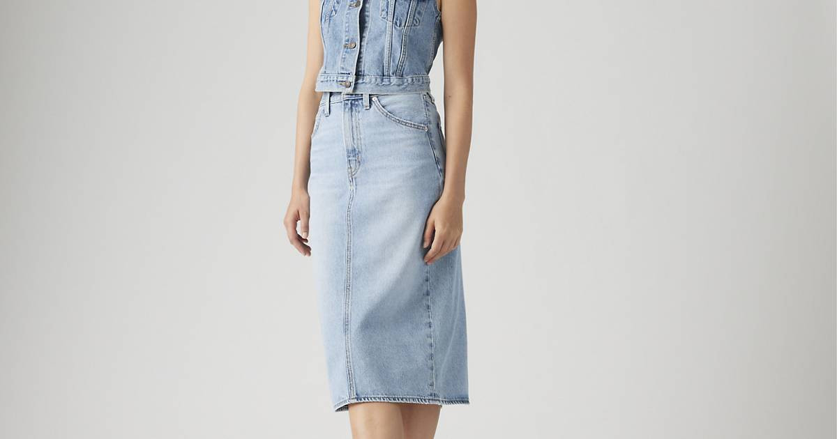 High Rise Slit Skirt | Levi's US