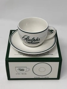 1 Set Ralph Lauren Ralph's Coffee Cup Saucer Latte Espresso Cappuccino Tea New | eBay US
