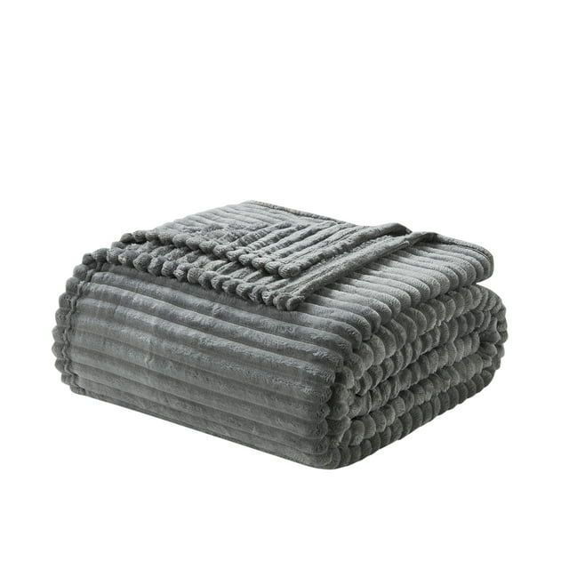 Nestl Cut Plush Fleece Throw Blanket, Soft Lightweight Fuzzy Luxury Blankets for Sofa Couch, Thro... | Walmart (US)