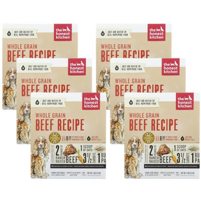 The Honest Kitchen Whole Grain Beef Recipe Dog Food - Case of 6/2 lbs | Target