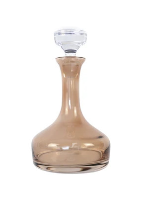 Estelle Colored Decanter Vogue in Amber Smoke | Over The Moon