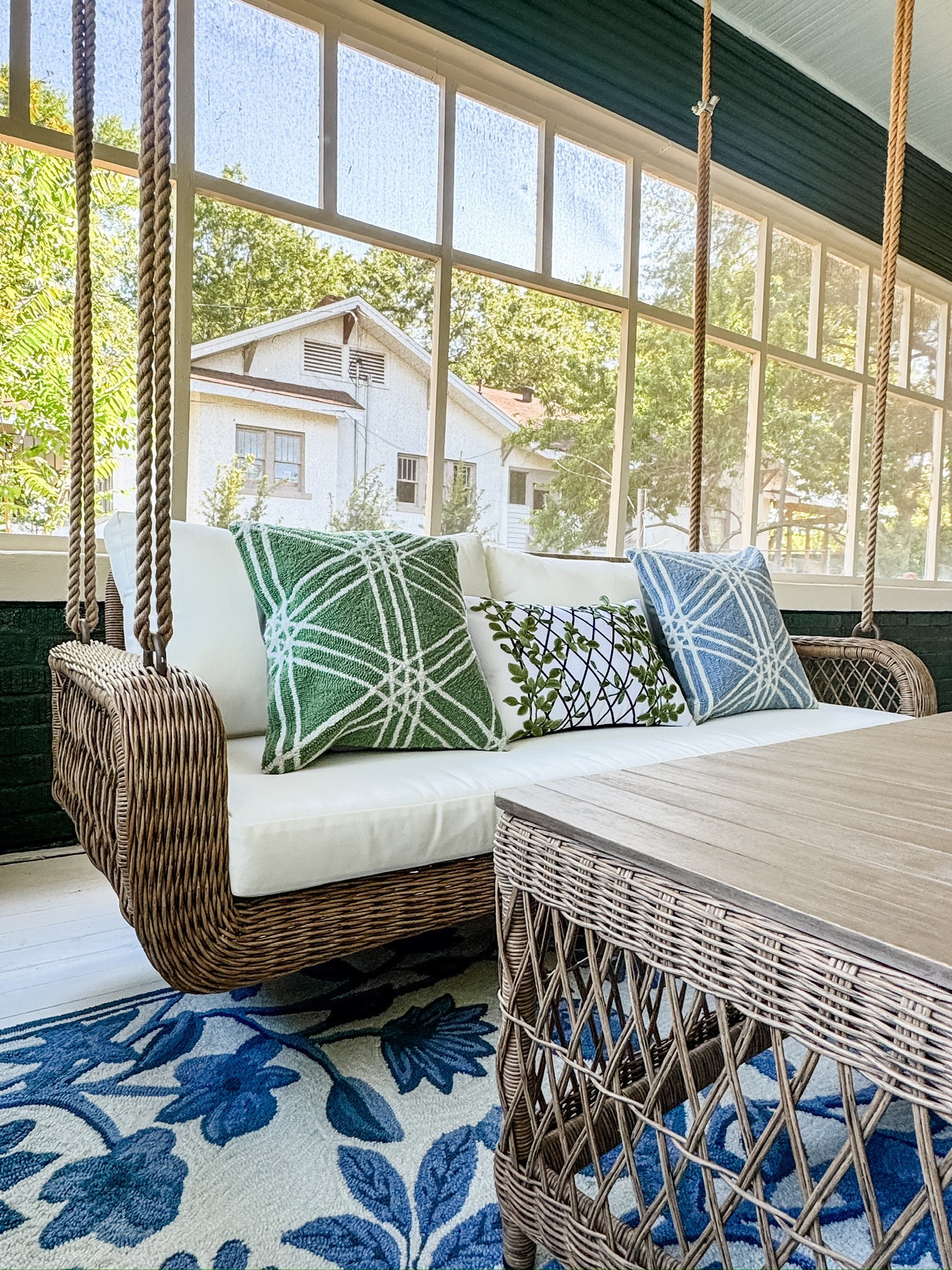Spring porch refresh!

Home, home refresh, home decor, outdoors, outdoor living, porch, spring porch, front porch, porch swing, throw pillows, outdoor rug 

#LTKOver40 #LTKStyleTip #LTKHome